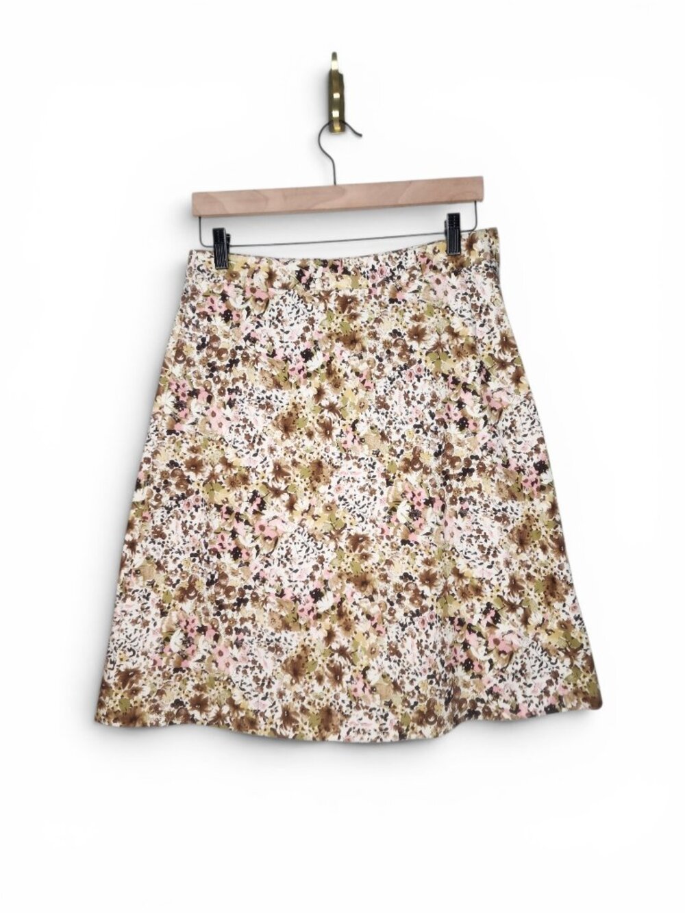 1990s SKY David Park Floral Print Vintage Skirt Size M